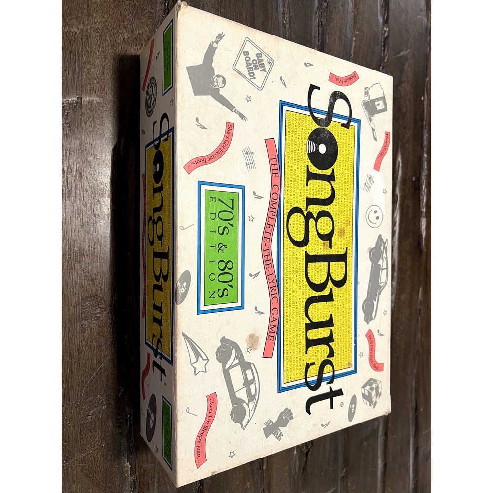 Song Burst 70’s & 80’s Edition: The Ultimate Lyric Game